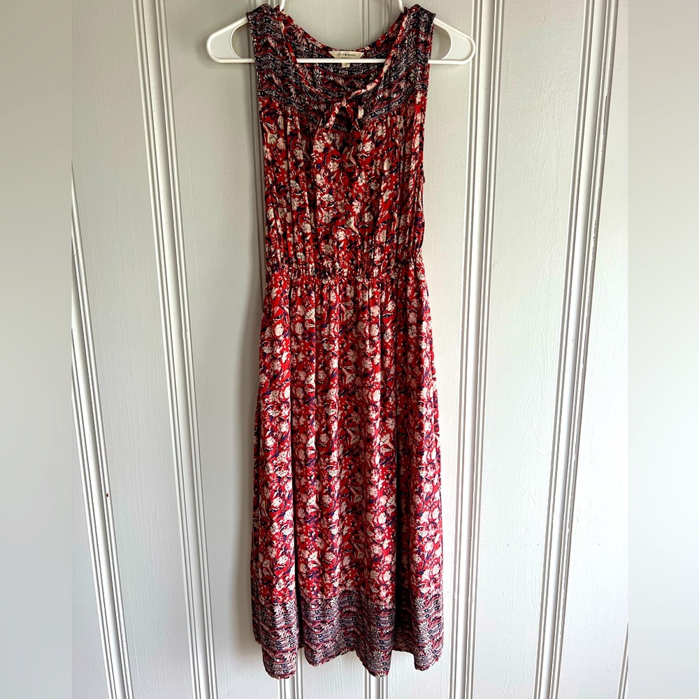 Lucky Brand Floral Flowy Sundress